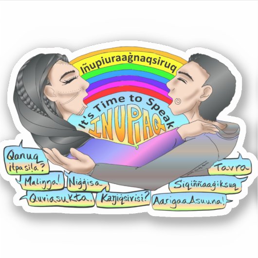 Iñupiatun Sticker (Voorkant)