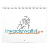 Invade Wall Street Calendar Kalender (Hoes)
