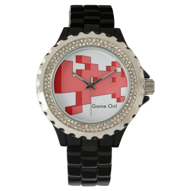 Invader van Space Watch Horloge (Voorkant)