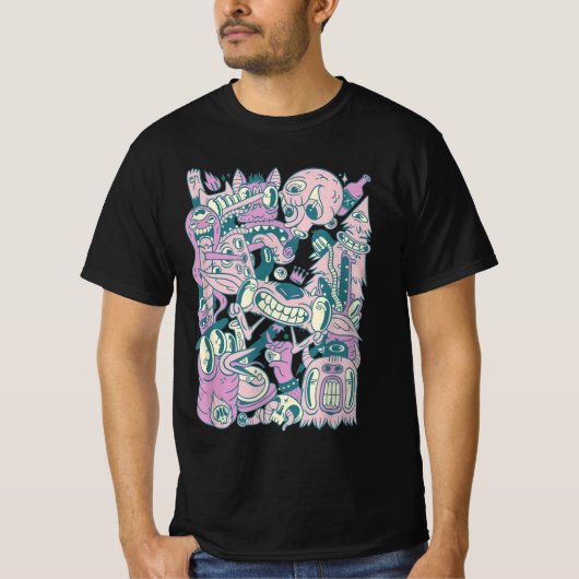 InVader zim classic T-shirt (Voorkant)
