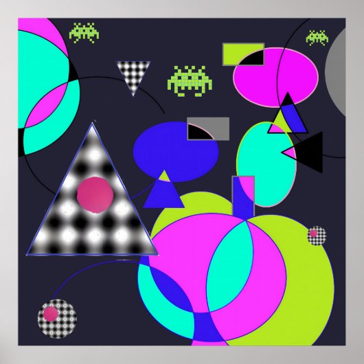 Invaders van Doom Poster (Voorkant)