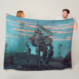 INVADERS VANUIT DE RUIMTE FLEECE DEKEN