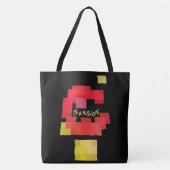 Invaders vs Tetris Tote Bag (Voorkant)