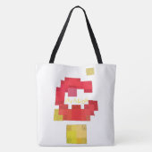 Invaders vs Tetris Tote Bag (Achterkant)