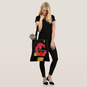 Invaders vs Tetris Tote Bag