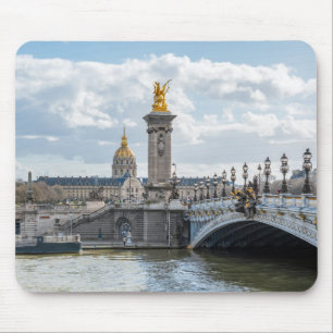 Invalides en Pont Alexandre III-brug - Parijs Muismat