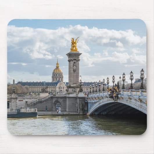 Invalides en Pont Alexandre III-brug - Parijs Muismat (Voorkant)