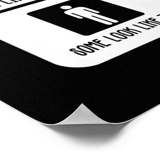 Invaliditeit BiPolar Autisme Bewustheid Sommige li Poster (Hoek)