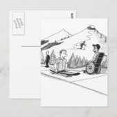 Invaliditeit Briefkaart (Voorkant / Achterkant)