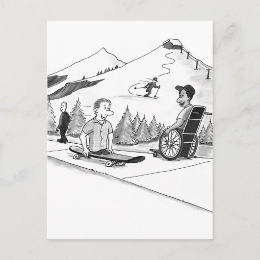 Invaliditeit Briefkaart (Voorkant)