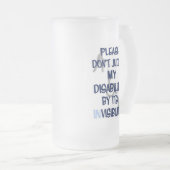 Invaliditeit/IN-zicht.. RSD/CRPS, van glas B Matglas Bierpul (Voorkant rechts)