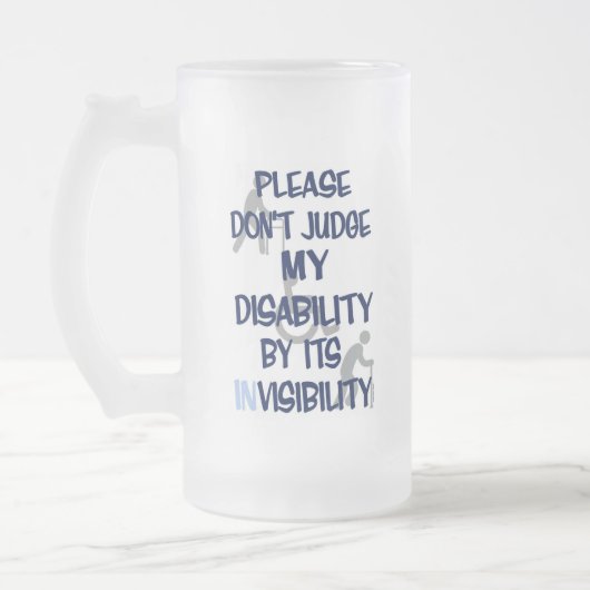 Invaliditeit/IN-zicht.. RSD/CRPS, van glas B Matglas Bierpul (Links)