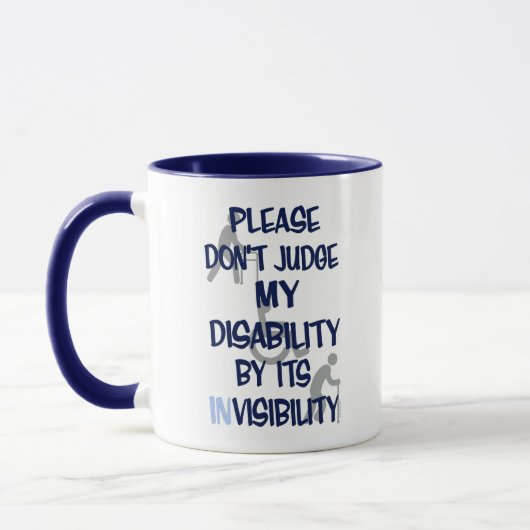 Invaliditeit/IN-zichtbaarheid Mok (Links)