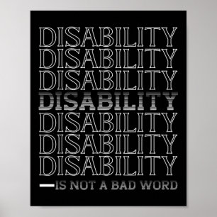 Invaliditeit is geen slecht woord, Happy Disabilit Poster