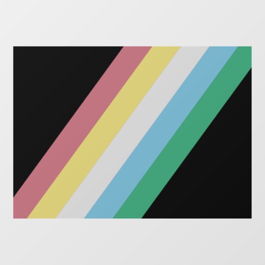 Invaliditeit Pride Maand Autisme Neurodiver Raamsticker (Vel)