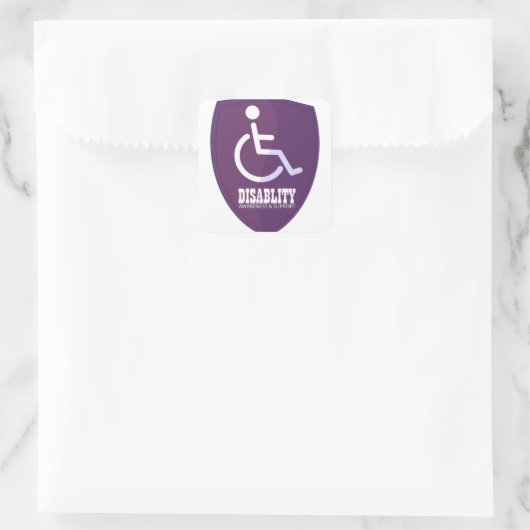 Invaliditeit Sticker (Tas)