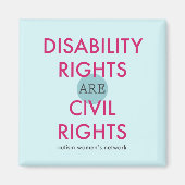 Invaliditeitsrechten magneet (Voorkant)