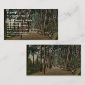 Invalids lopen, Bournemouth,  foto Engeland Visitekaartje (Voorkant / Achterkant)