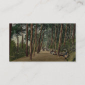 Invalids lopen, Bournemouth,  foto Engeland Visitekaartje (Achterkant)