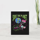 Invar Zim Earth Day Save the Planet, zodat ik kan Kaart (Voorkant)
