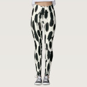 Invariabele I | Zwarte Waterverf 2 Leggings (Voorkant)