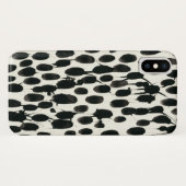 Invariabele I | Zwarte Waterverf Case-Mate iPhone Case (Achterkant (horizontaal))