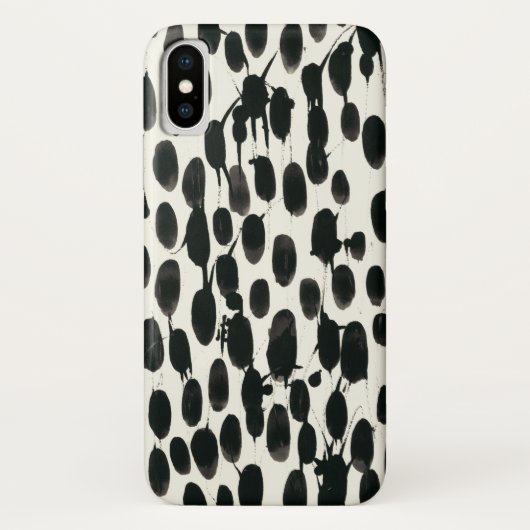 Invariabele I | Zwarte Waterverf Case-Mate iPhone Case (Achterkant)
