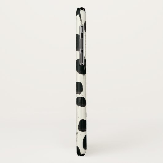 Invariabele I | Zwarte Waterverf Case-Mate iPhone Case (Achterkant/links)