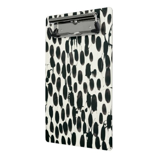 Invariabele I | Zwarte Waterverf Mini Klembord (Angled2)