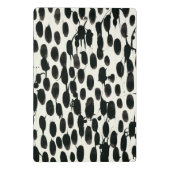 Invariabele I | Zwarte Waterverf Mini Klembord (Achterkant)