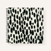 Invariabele I | Zwarte Waterverf Notitieboek (Voorkant)