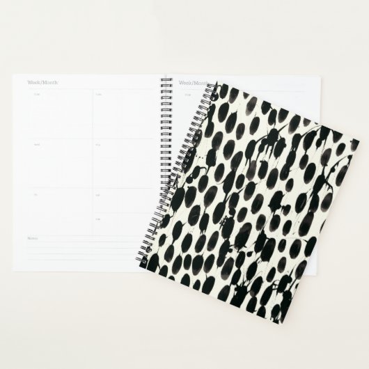 Invariabele I | Zwarte Waterverf Planner (Display)