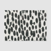 Invariabele I | Zwarte Waterverf Tissuepapier (Voorkant)