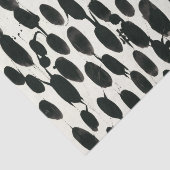 Invariabele I | Zwarte Waterverf Tissuepapier (Detail)