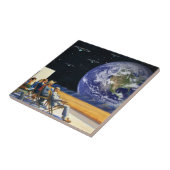 Invasie komt eraan tegeltje (Zijkant)