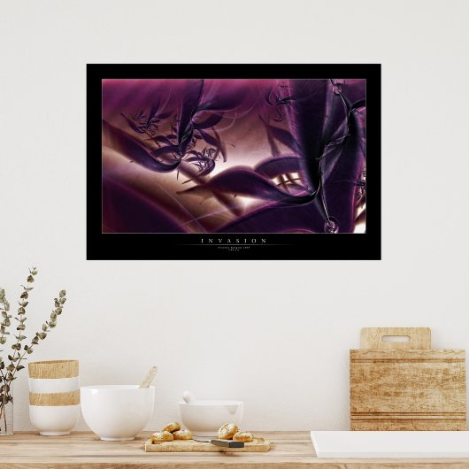 Invasie Poster (Keuken)