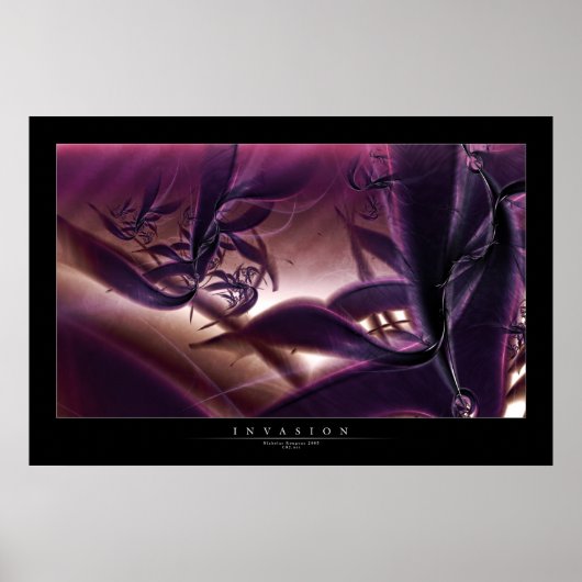 Invasie Poster (Voorkant)