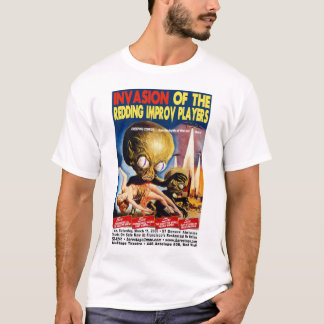 Invasie van de afsluitende verbeterspelers t-shirt