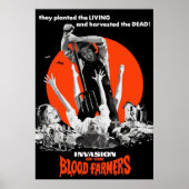 Invasie van de bloedboeren poster (Voorkant)