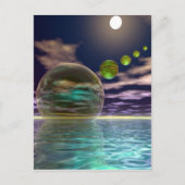 Invasie van de bollen briefkaart (Voorkant)