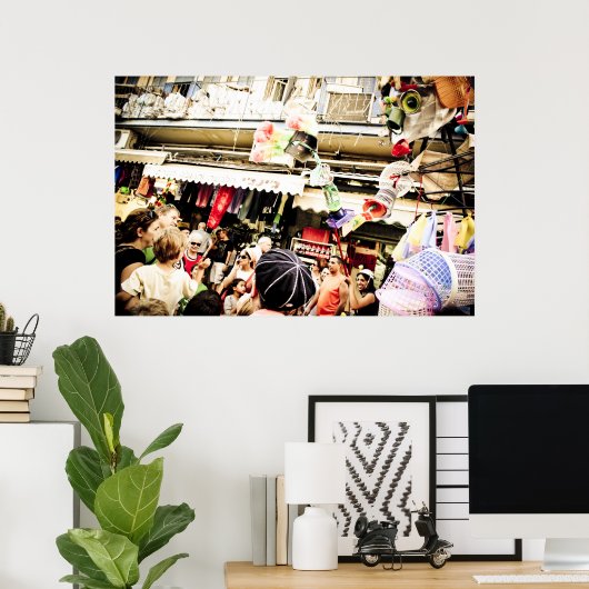 Invasie van de Giant Puppets Poster (Thuiskantoor)