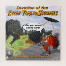 Invasie van de killer tomato Squirrels