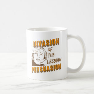 Invasie van de Lesbische Overtuiging Koffiemok