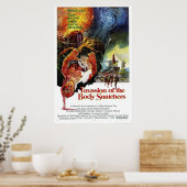 INVASIE VAN DE LICHAAMSNATCHERA POSTER (Keuken)