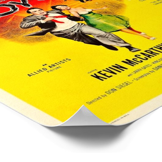 Invasie van de lichaamssensoren poster (Hoek)