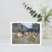 Invasie van de onteigening briefkaart (Staand voorkant)