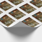 Invasie van de Potty Snatchers Cadeaupapier (Hoek)