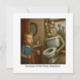 Invasie van de Potty Snatchers Kaart