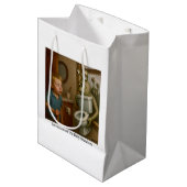 Invasie van de Potty Snatchers Medium Cadeauzakje (Voorkant Gekanteld)