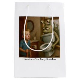 Invasie van de Potty Snatchers Medium Cadeauzakje